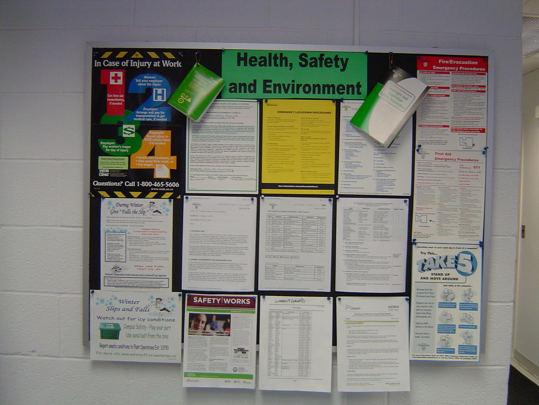Workplace Safety Bulletin Board - FESS Tech